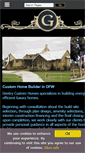 Mobile Screenshot of gentrycustomhomes.com